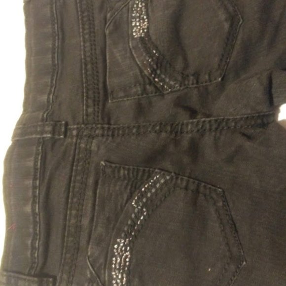 Epic Threads Black Jeans with Cool Silver Details - Picture 3 of 5